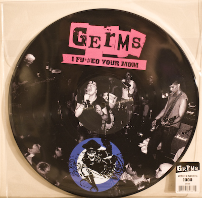 Anarchy Music: The Germs picture disc