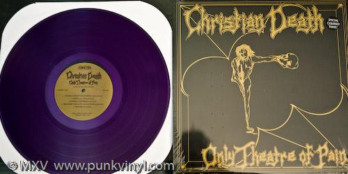 img_2178 Christian Death - Only Theatre of Pain on transluscent purple vinyl