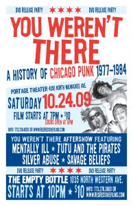 You Weren’t There screening and DVD release show this Saturday