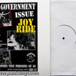 Win a Government Issue Joyride test pressing!