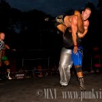 Ryan Slade/Zach Thompson/Jimmy Rockwell vs. Xavier Mustafa/Justin Reno